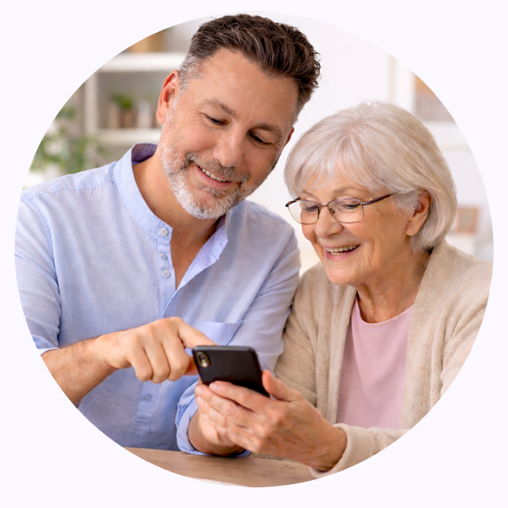 Smartphone, Tablet & Computer